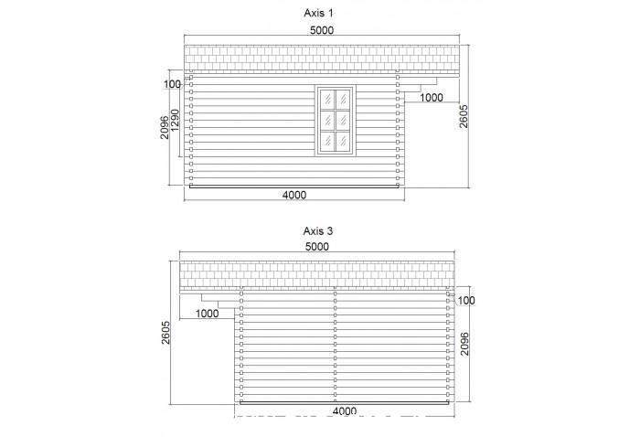 Log cabin Head office 5x4_facade2-700x478
